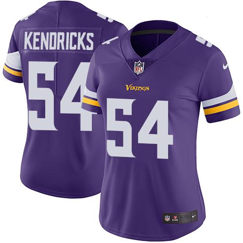 Women 2019 Minnesota Vikings #54 Kendricks purple Nike Vapor Untouchable Limited NFL Jersey